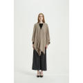 Women Solid Color Cashmere Poncho